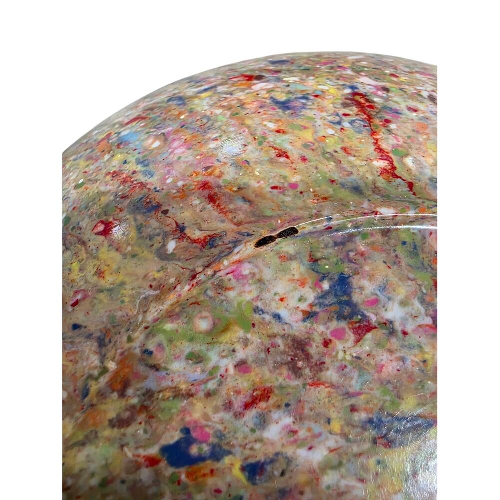 Brookpark Confetti Melamine Large Bowl 11.75"/5" Speckled Mixing Kitchen Cooking - Picture 6 of 7